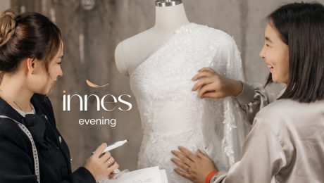 Айгерим Абен и INNESS: платья, которые зажигают внутреннее пламя